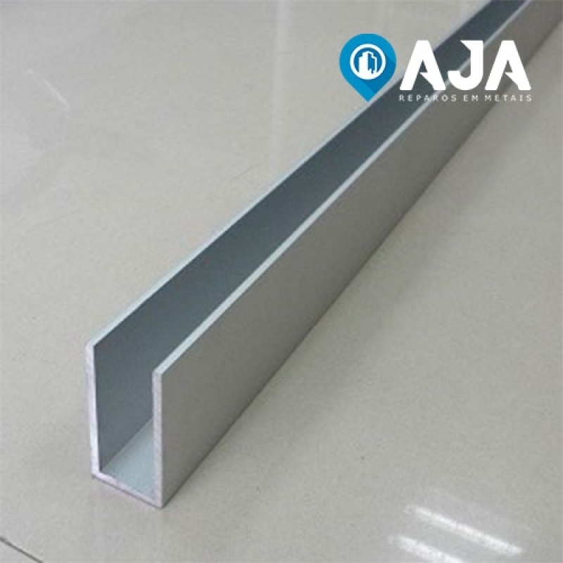 Conserto de Perfil de Alumínio Drywall Valor Amparo - Conserto de Perfil de Alumínio Estrutural 40x40