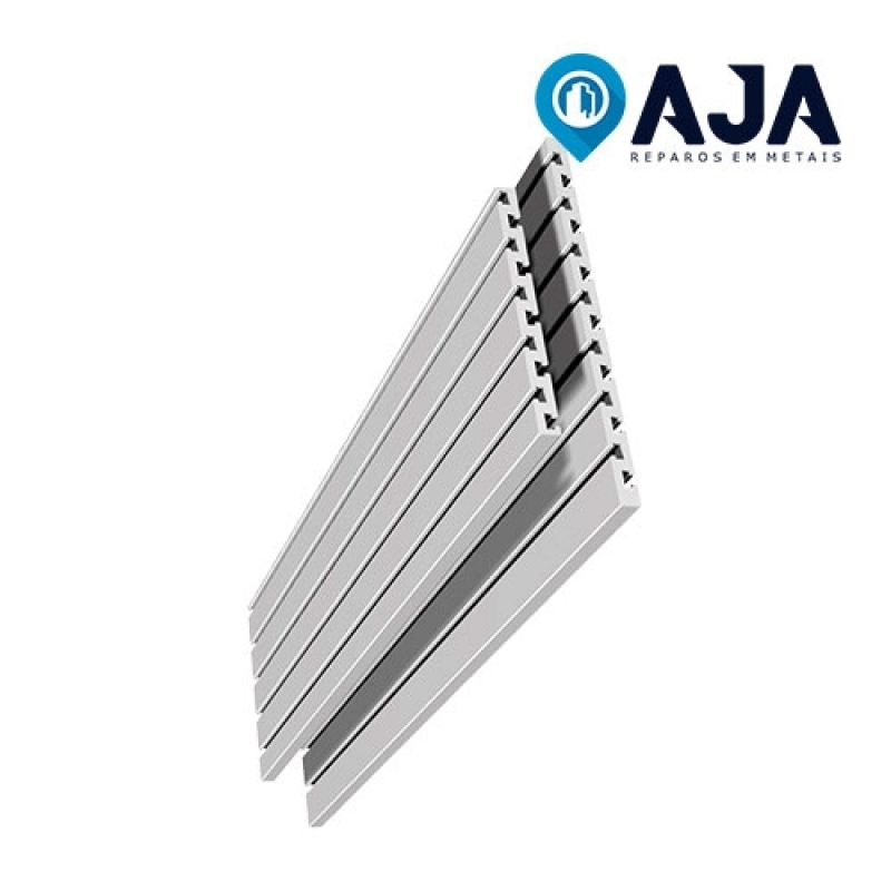 Conserto de Perfil de Alumínio Drywall Guarulhos - Conserto de Perfil de Alumínio Estrutural 40x40
