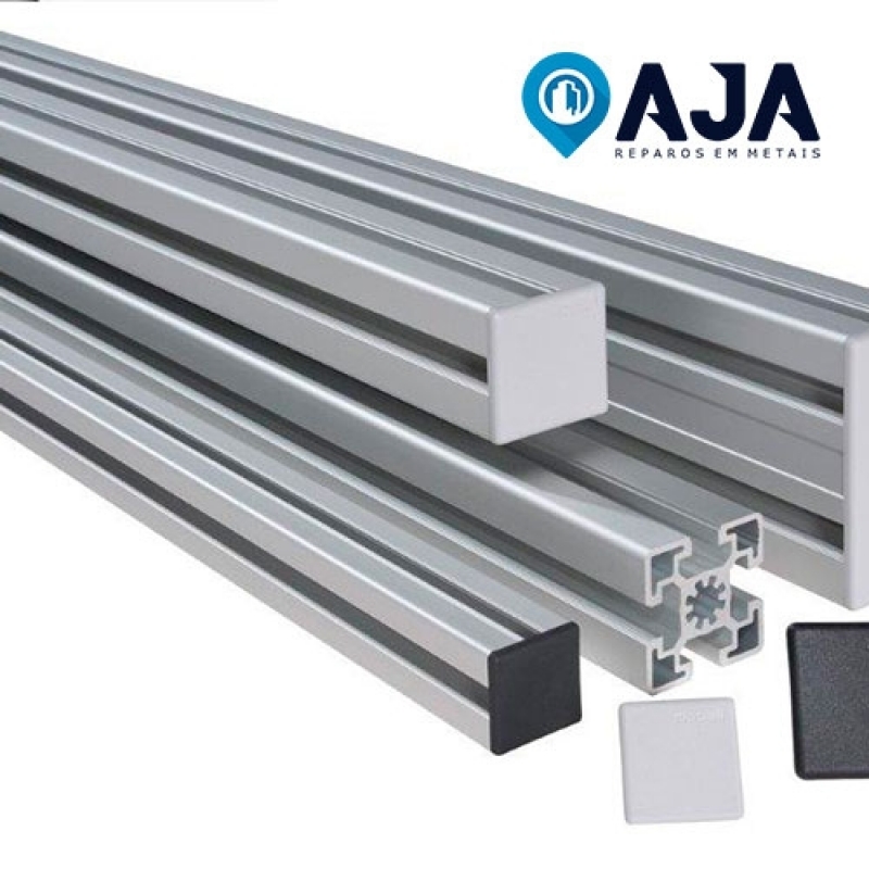 Empresa para Manutenção de Perfil de Alumínio de 20x20 Bauru - Manutenção de Perfil de Alumínio Modular