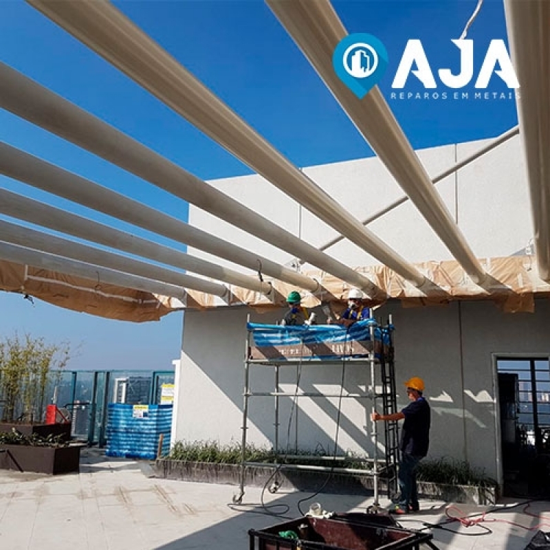 Revestimento Chapa Acm Preço Cabo Frio - Pintura em Metal Cromado